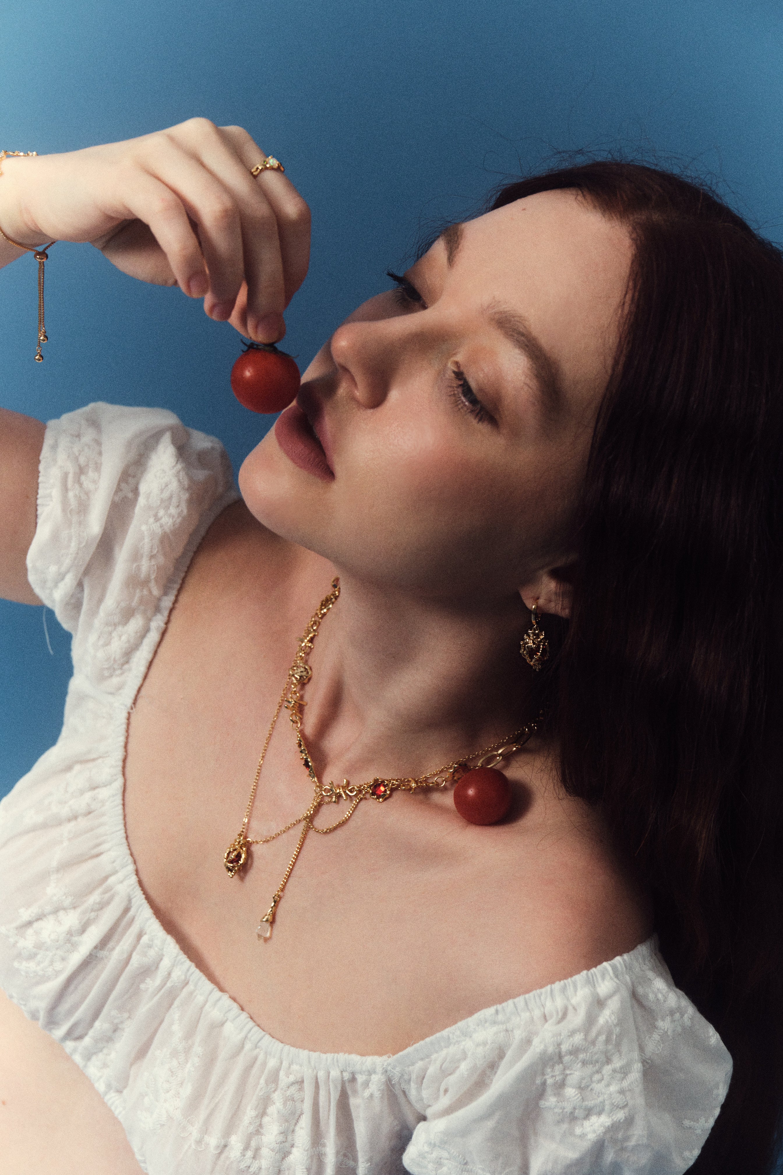 18K Real Gold Plated White Opal Ring - Image 17