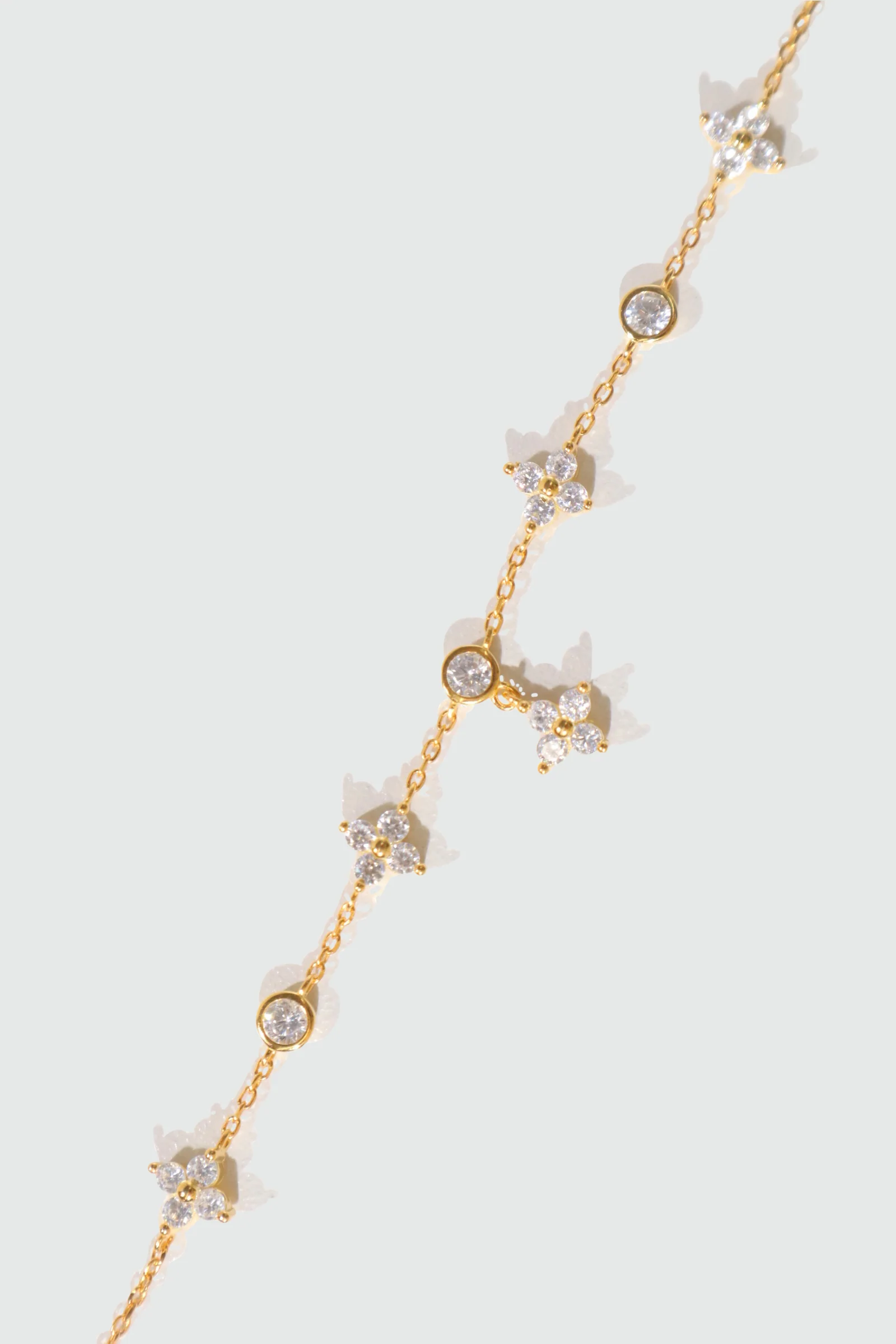 18K Gold Vermeil Multi Starlight Petal Bracelet - Image 7