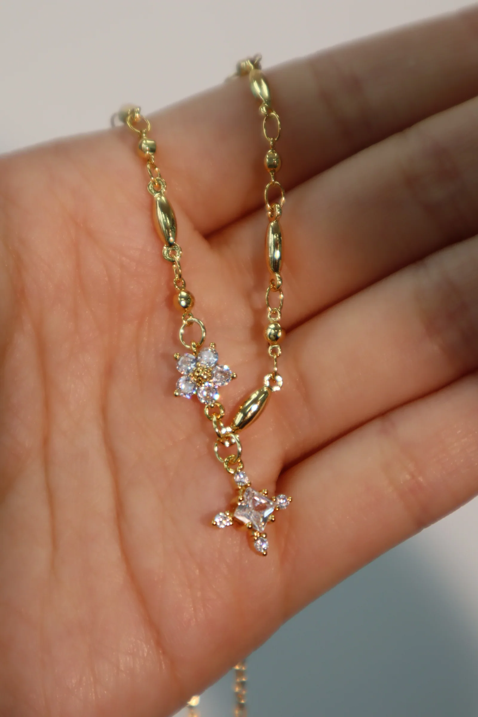 18K Real Gold Plated Starlight Necklace - Image 4