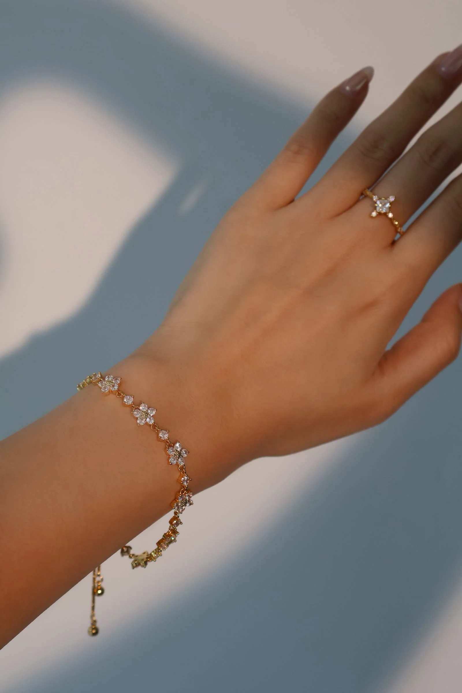 18K Real Gold Plated Starlight Ring - Image 11