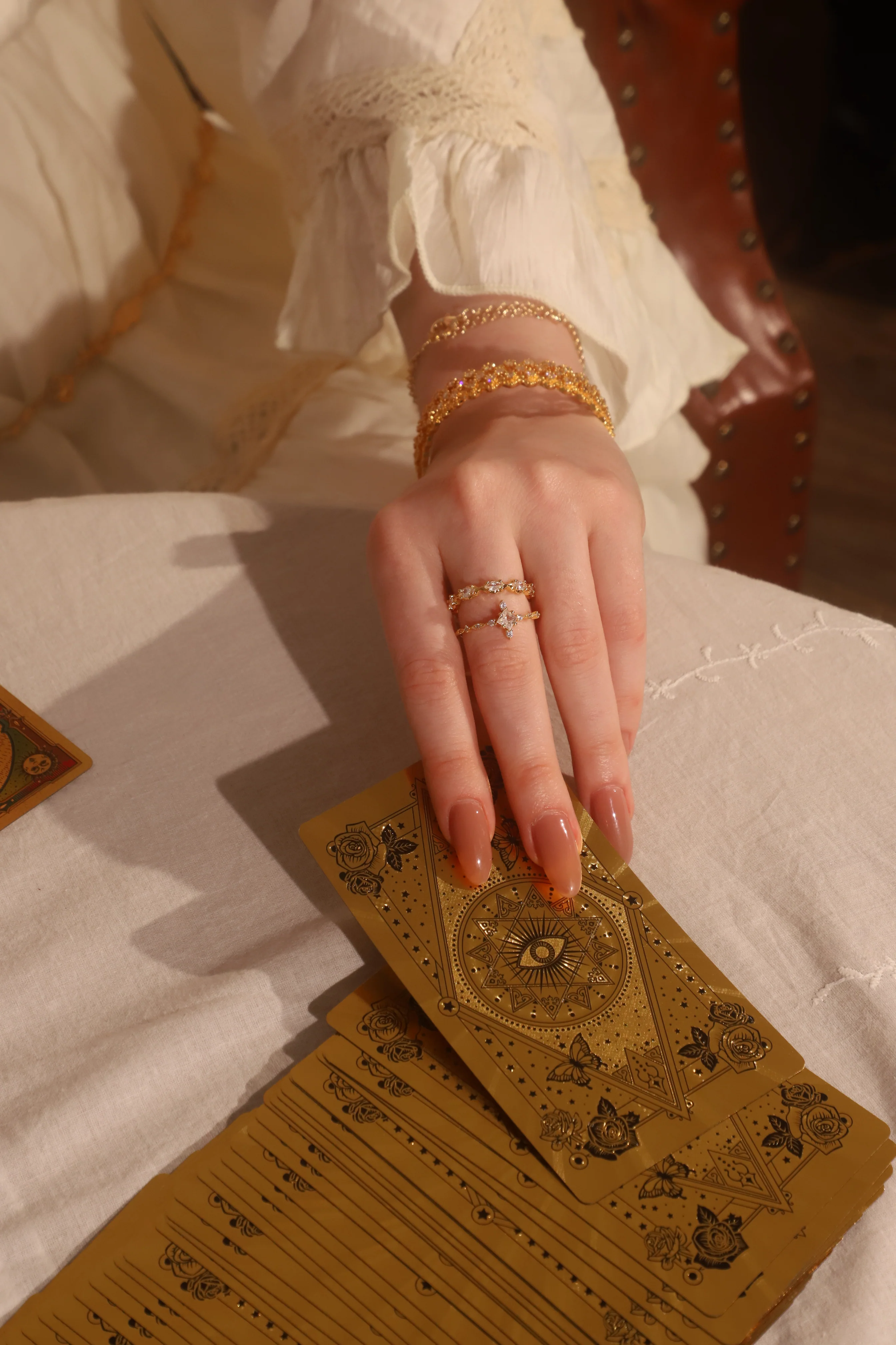 18K Real Gold Plated Starlight Ring - Image 17