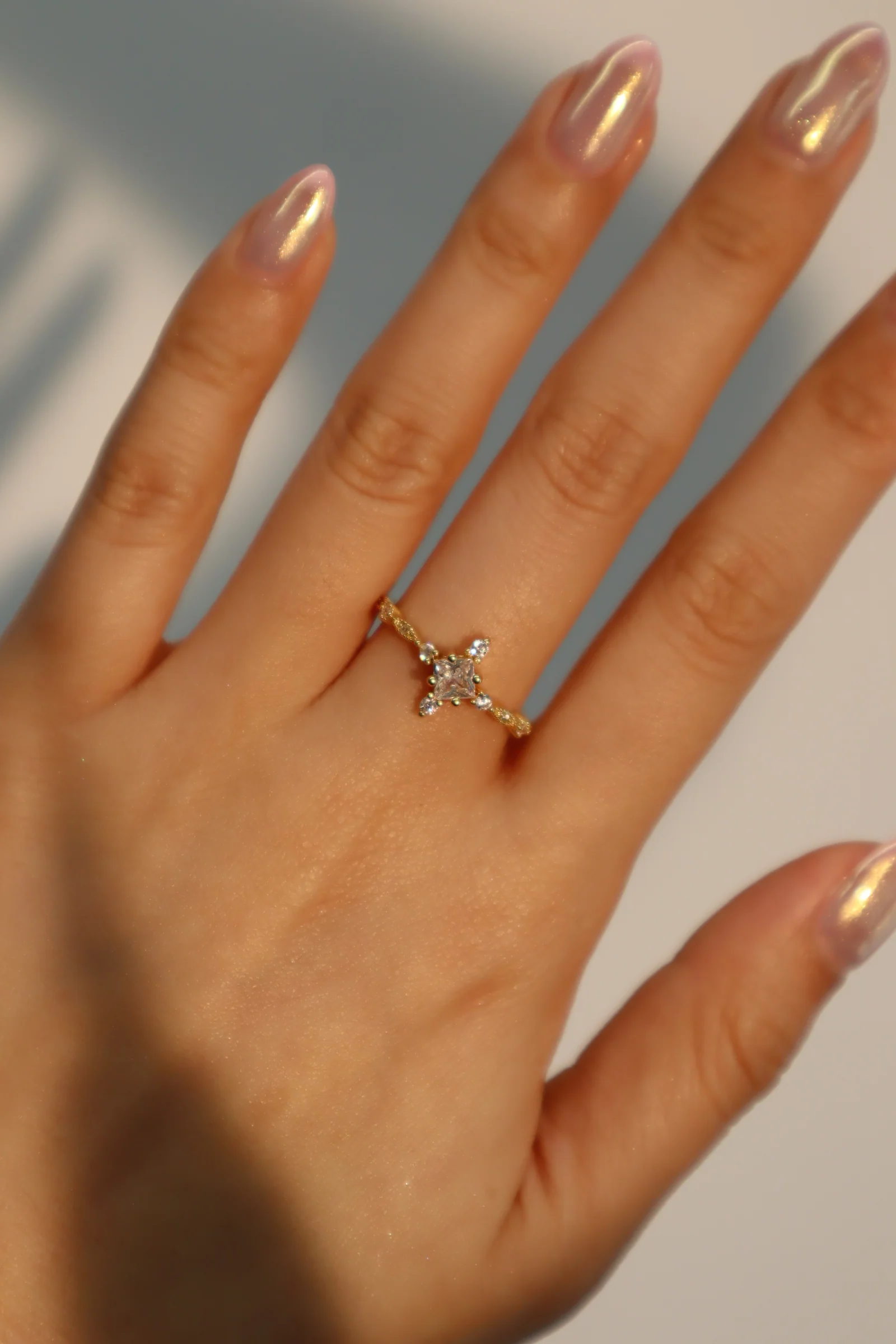 18K Real Gold Plated Starlight Ring - Image 5