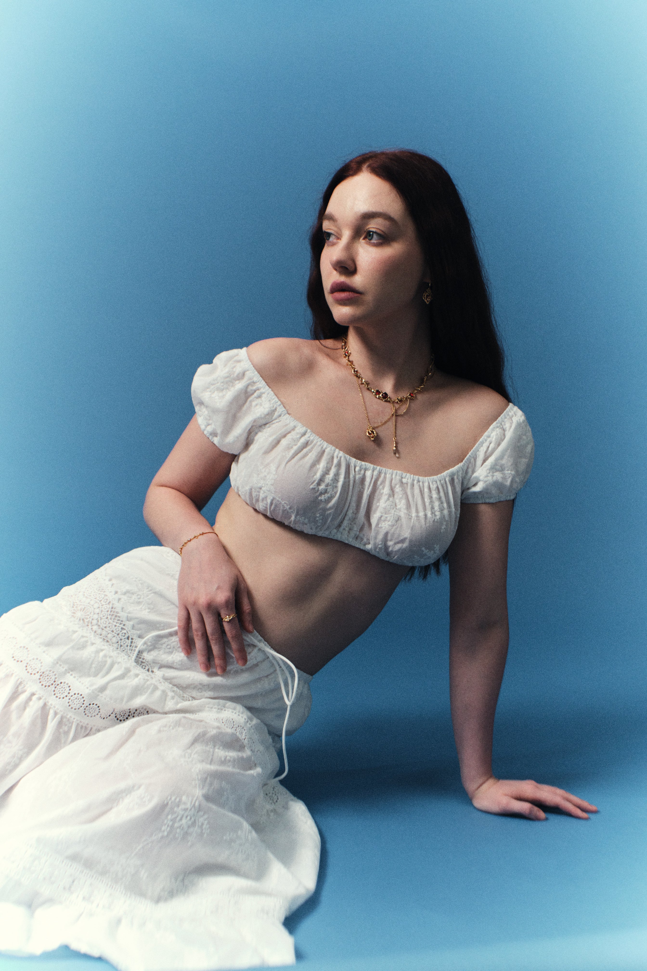 18K Real Gold Plated White Opal Ring - Image 6