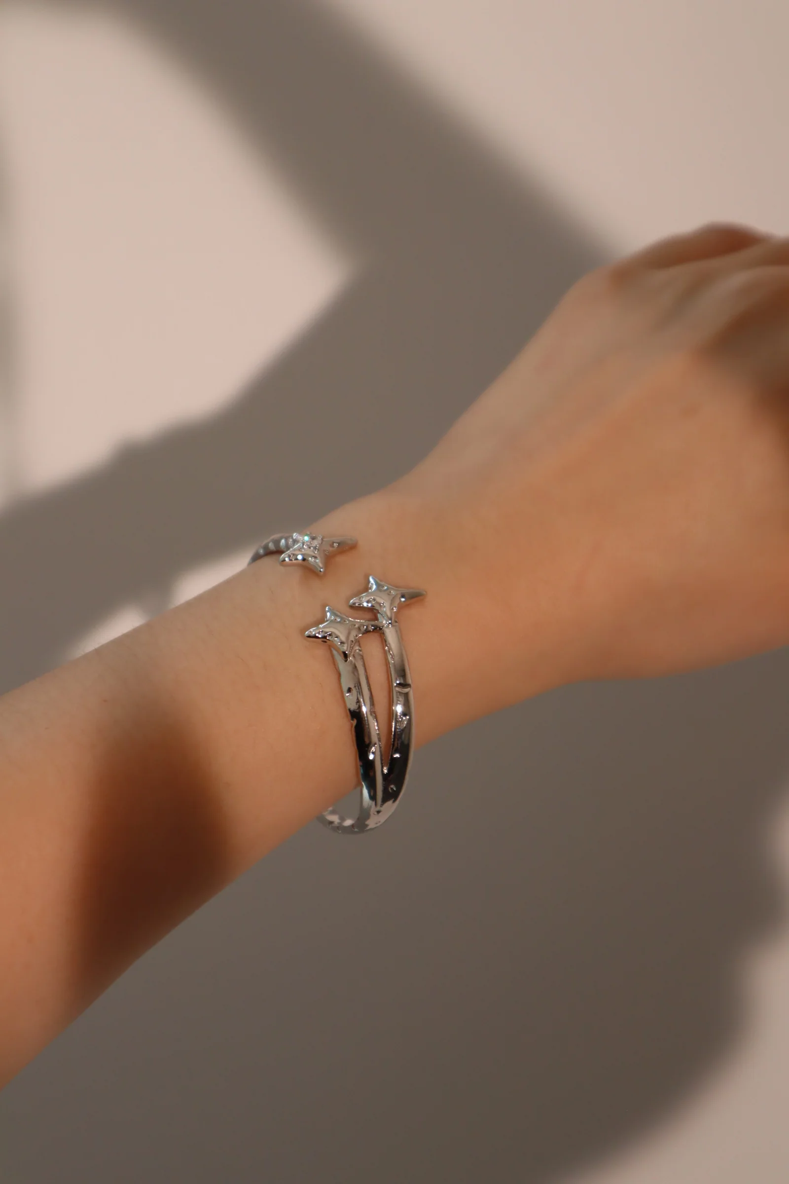 3 in 1 Stars Diamond Bracelet - Image 4