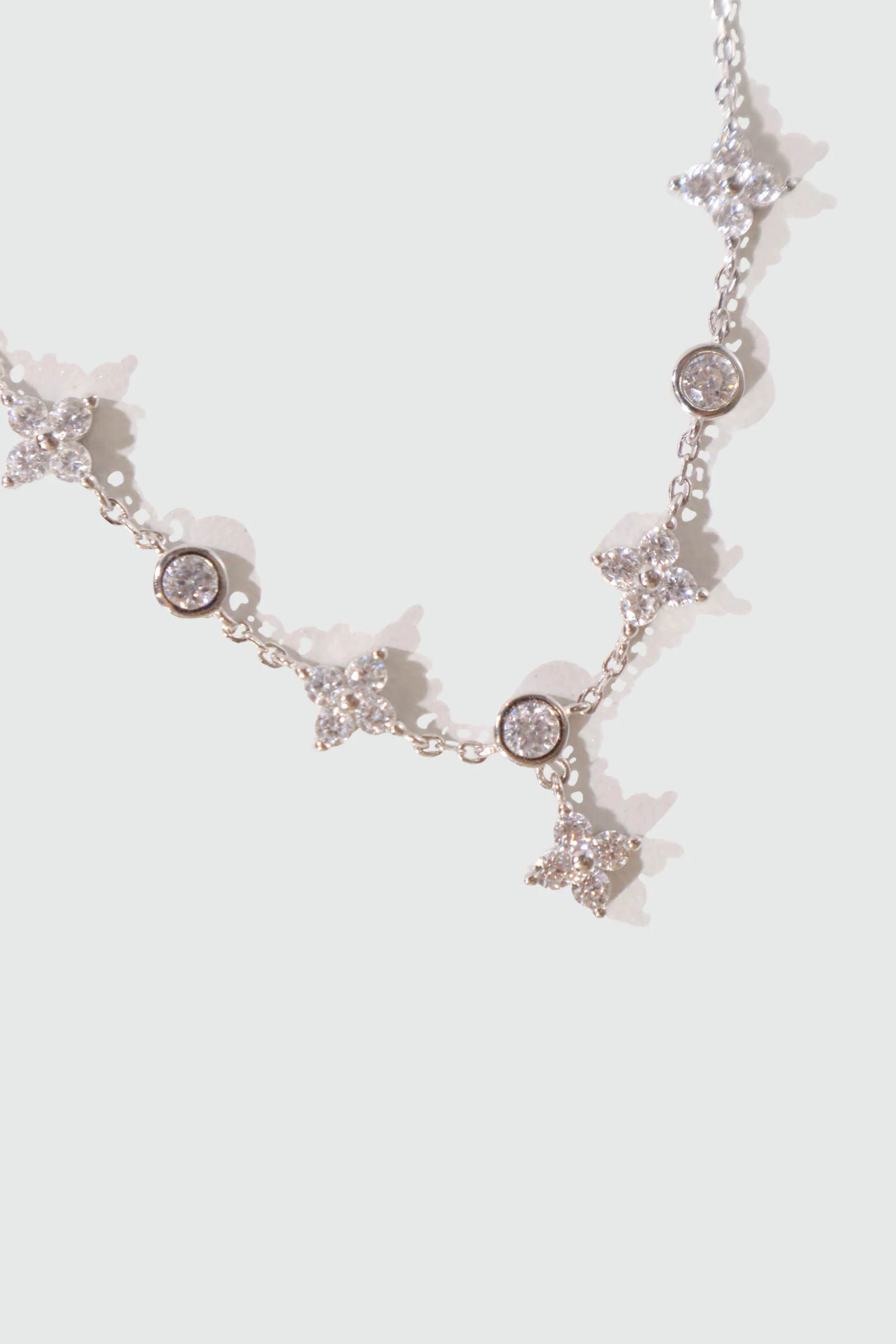 925 Sterling Silver Multi Starlight Petal Bracelet - Image 13
