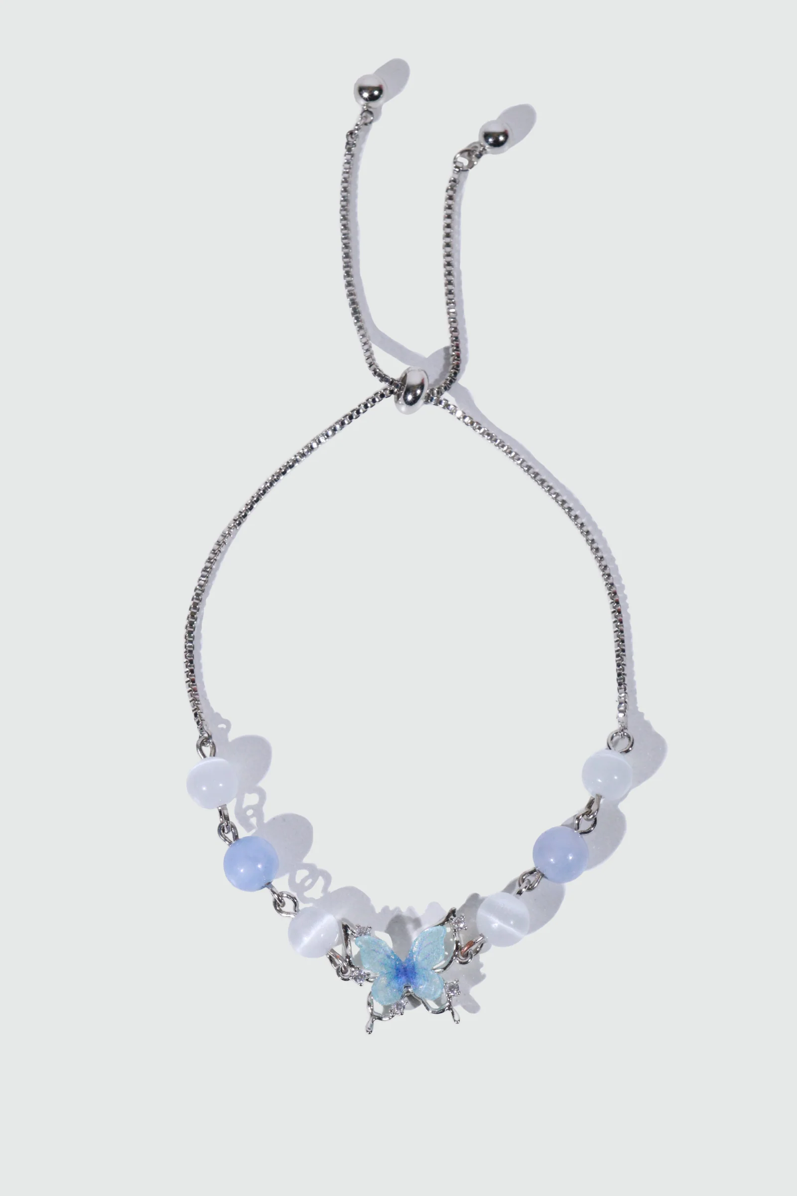 Blue Butterfly Moonstone Bracelet - Image 9