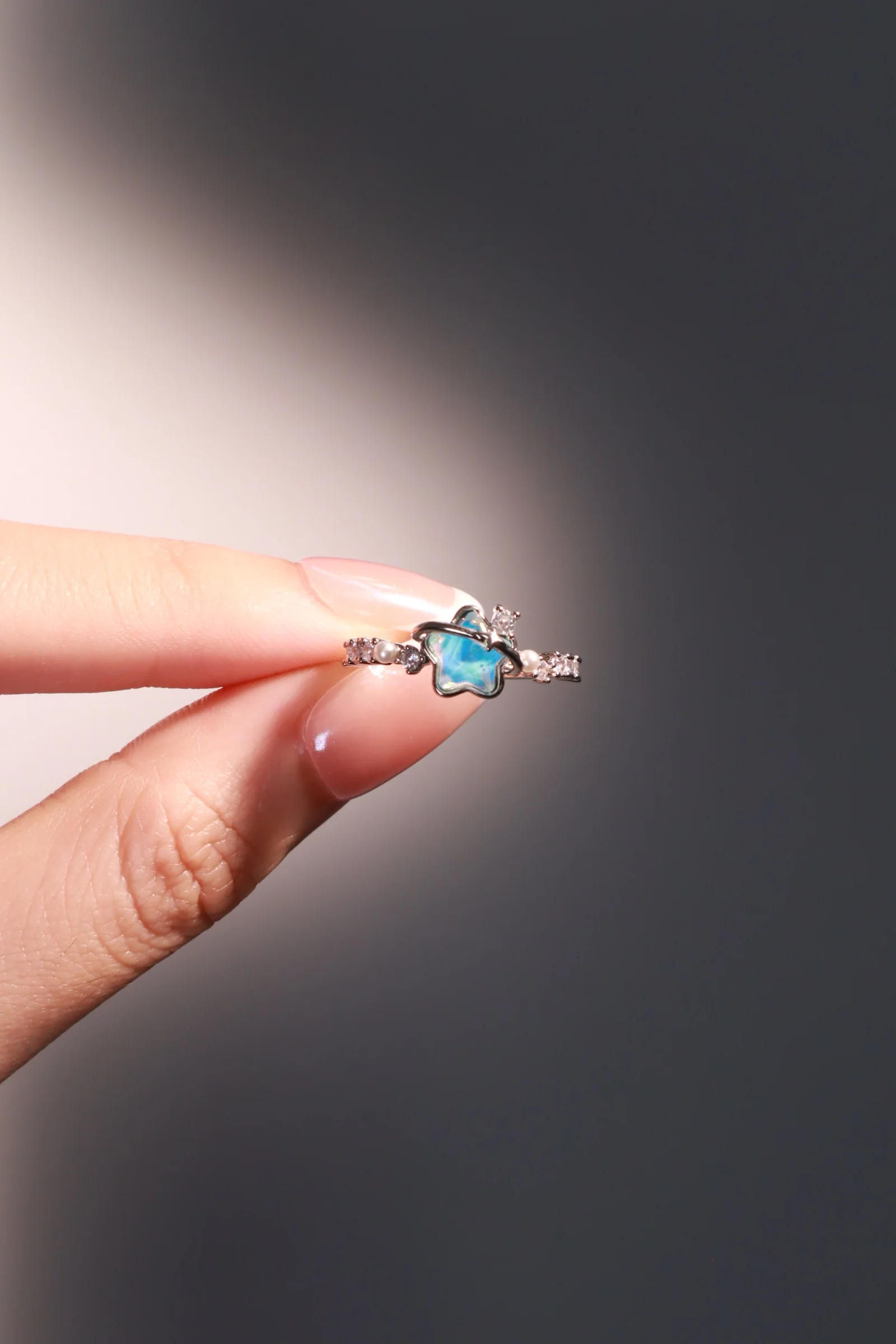 Blue Star Pearl Ring - Image 12