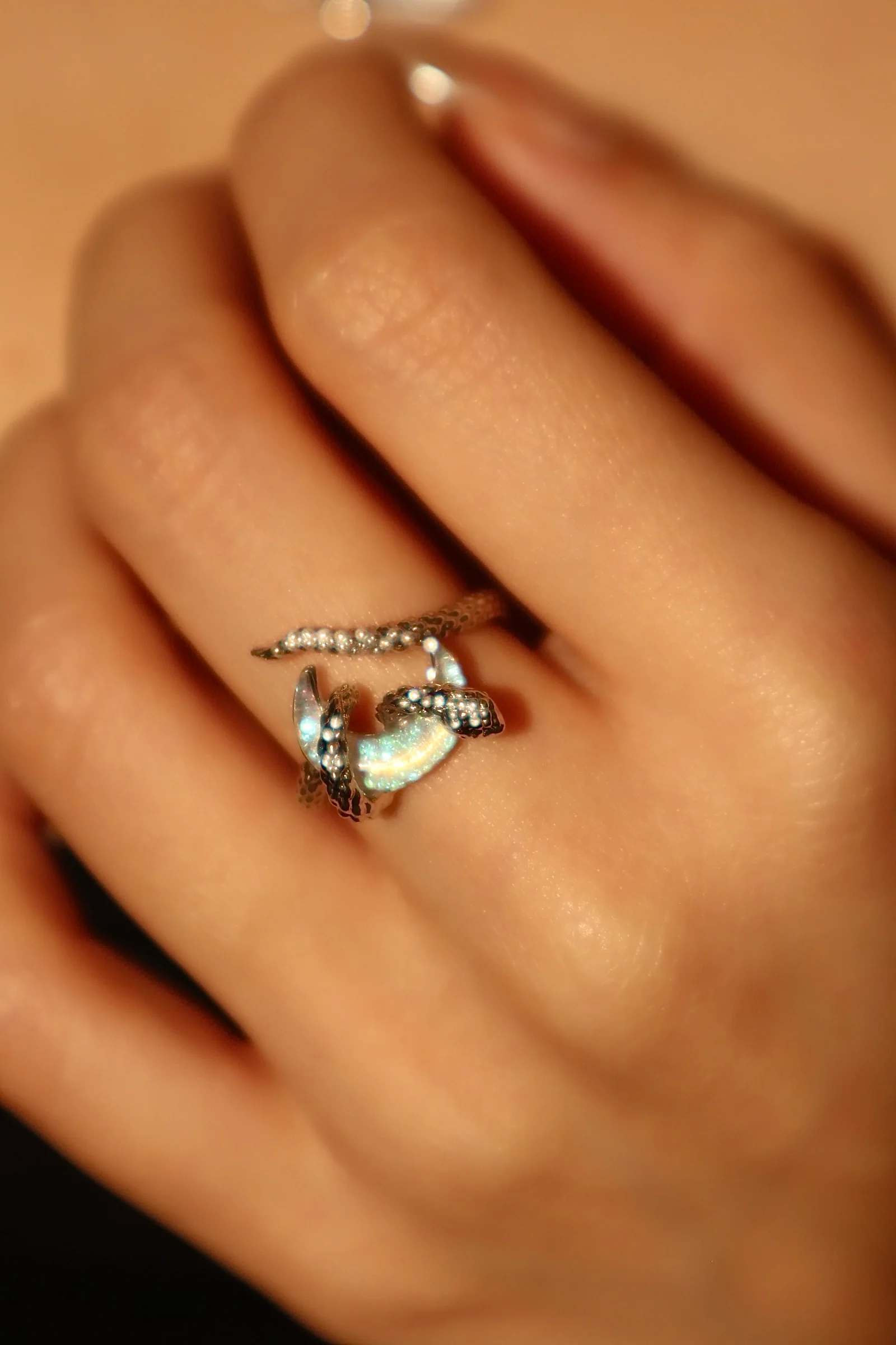 Moon Snake Ring - Image 11
