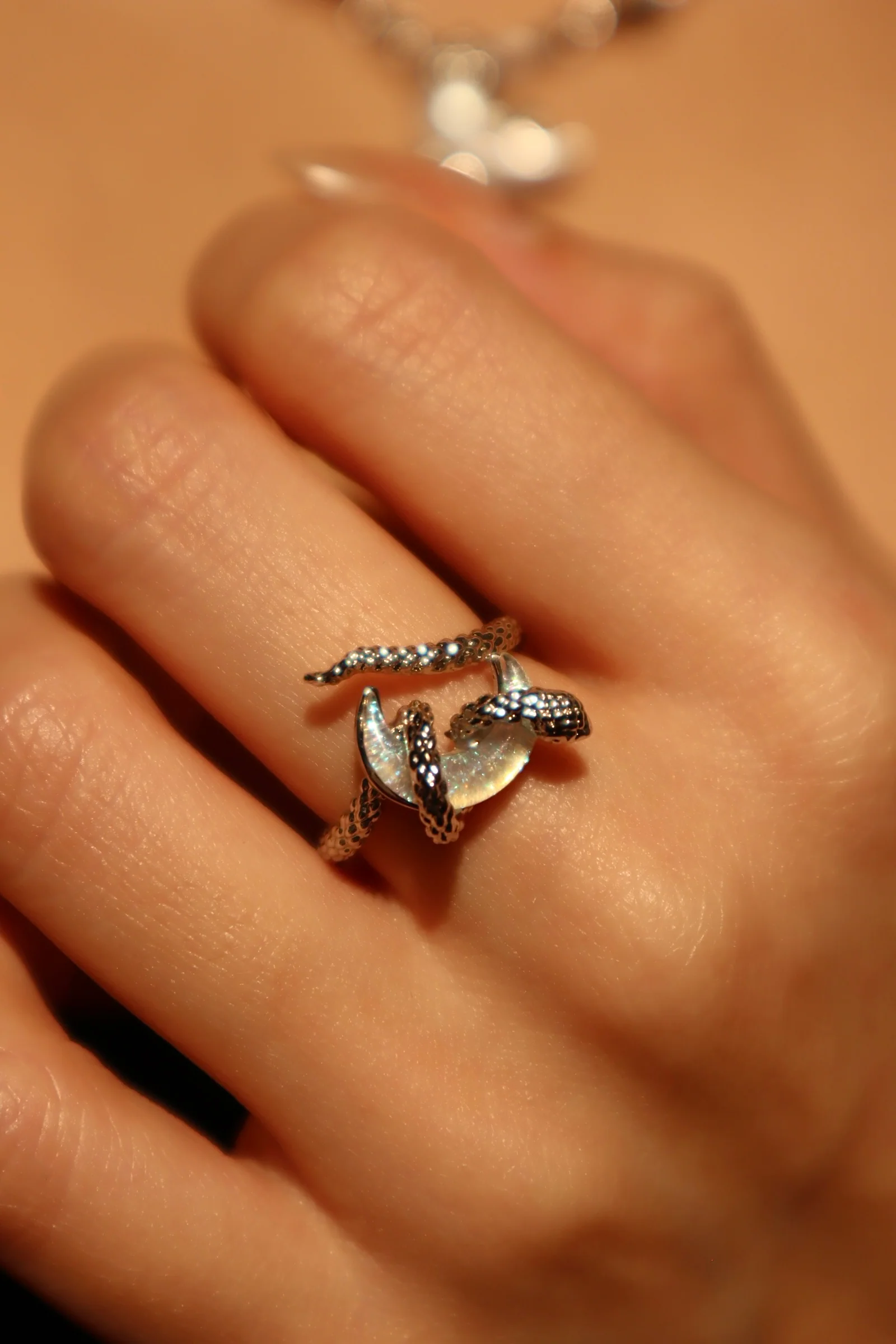 Moon Snake Ring - Image 7