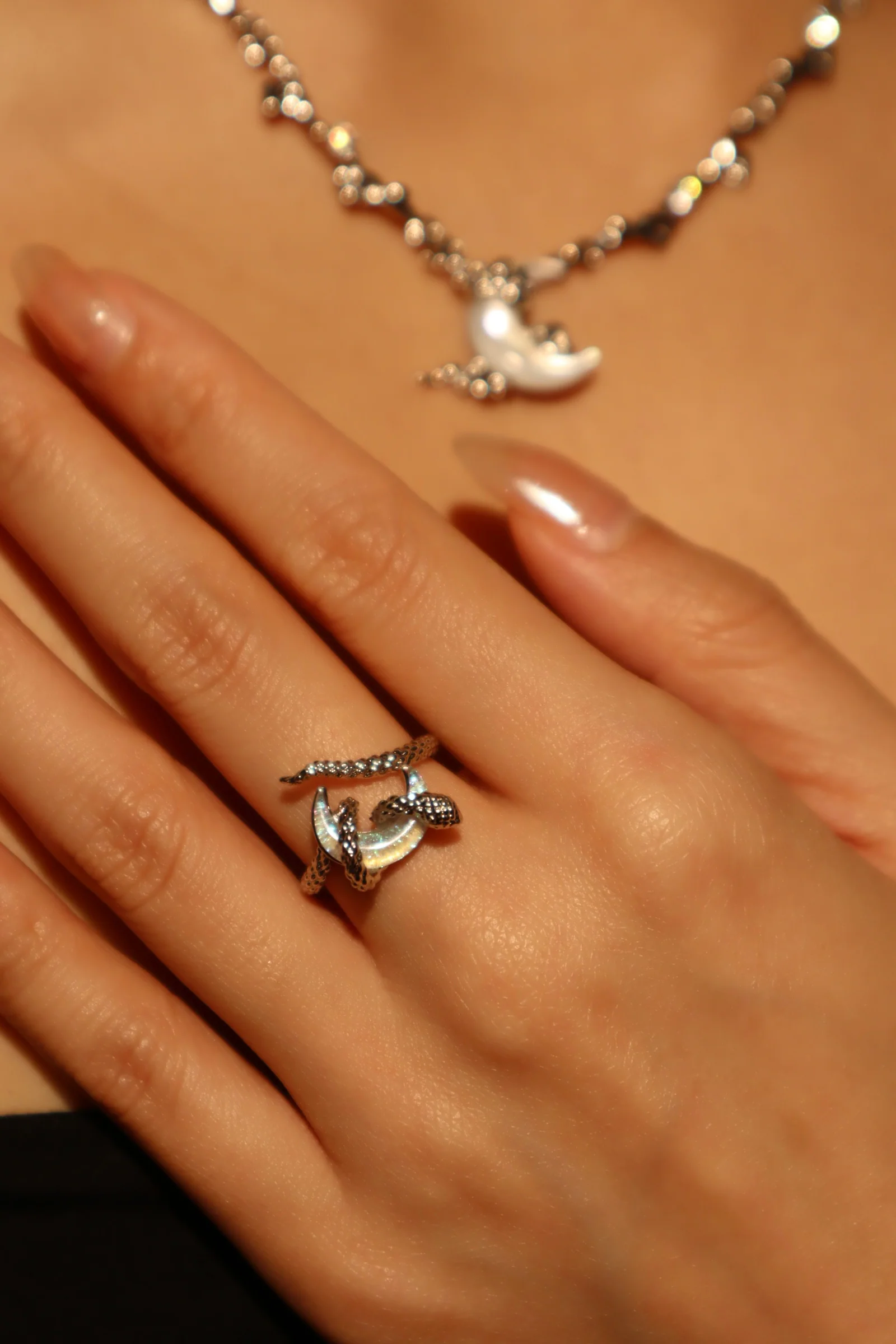 Moon Snake Ring - Image 8