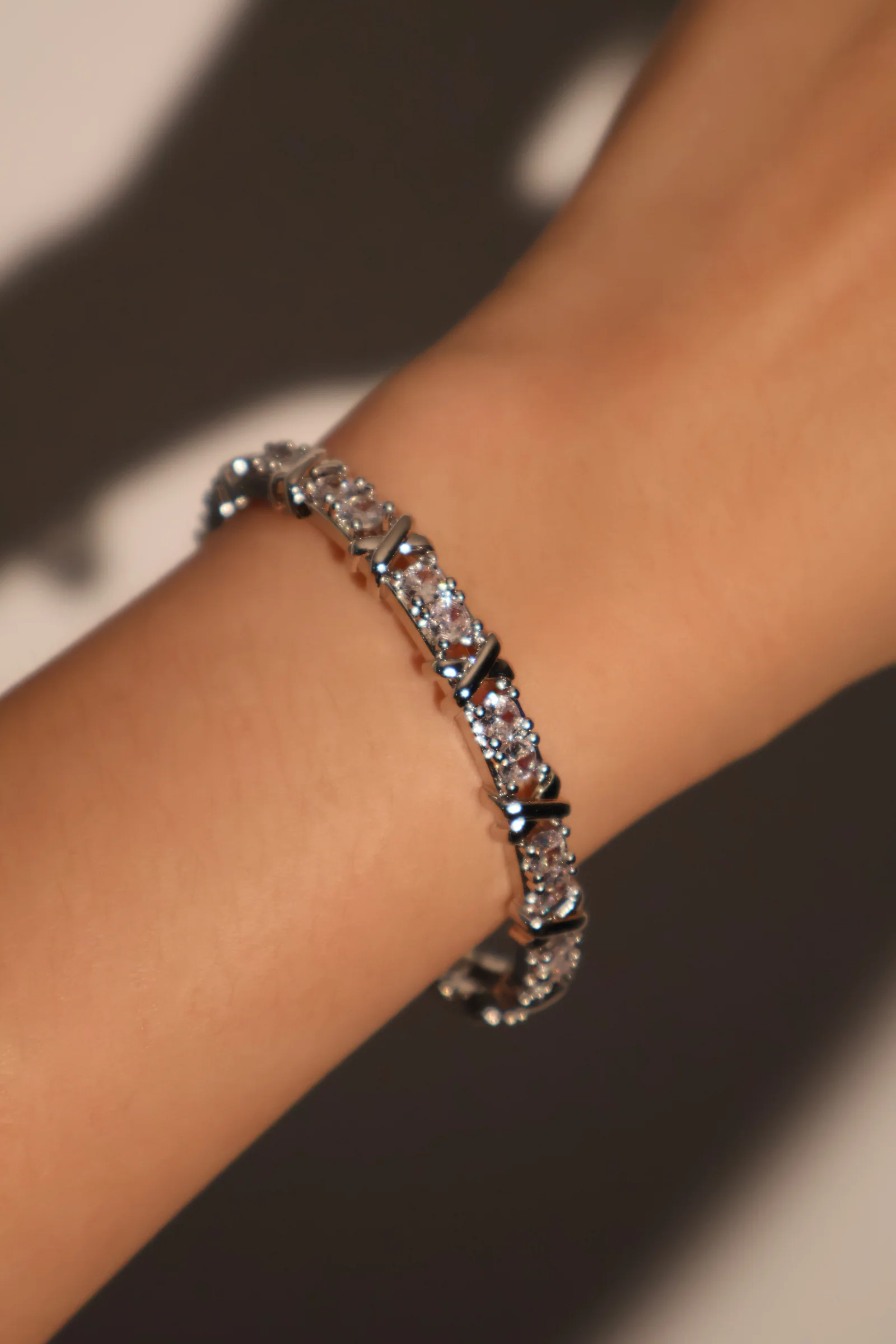Diamond Cross Bracelet - Image 4