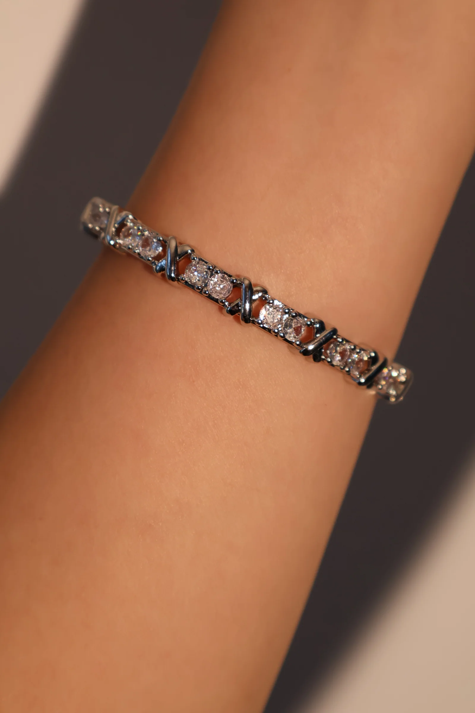 Diamond Cross Bracelet - Image 8