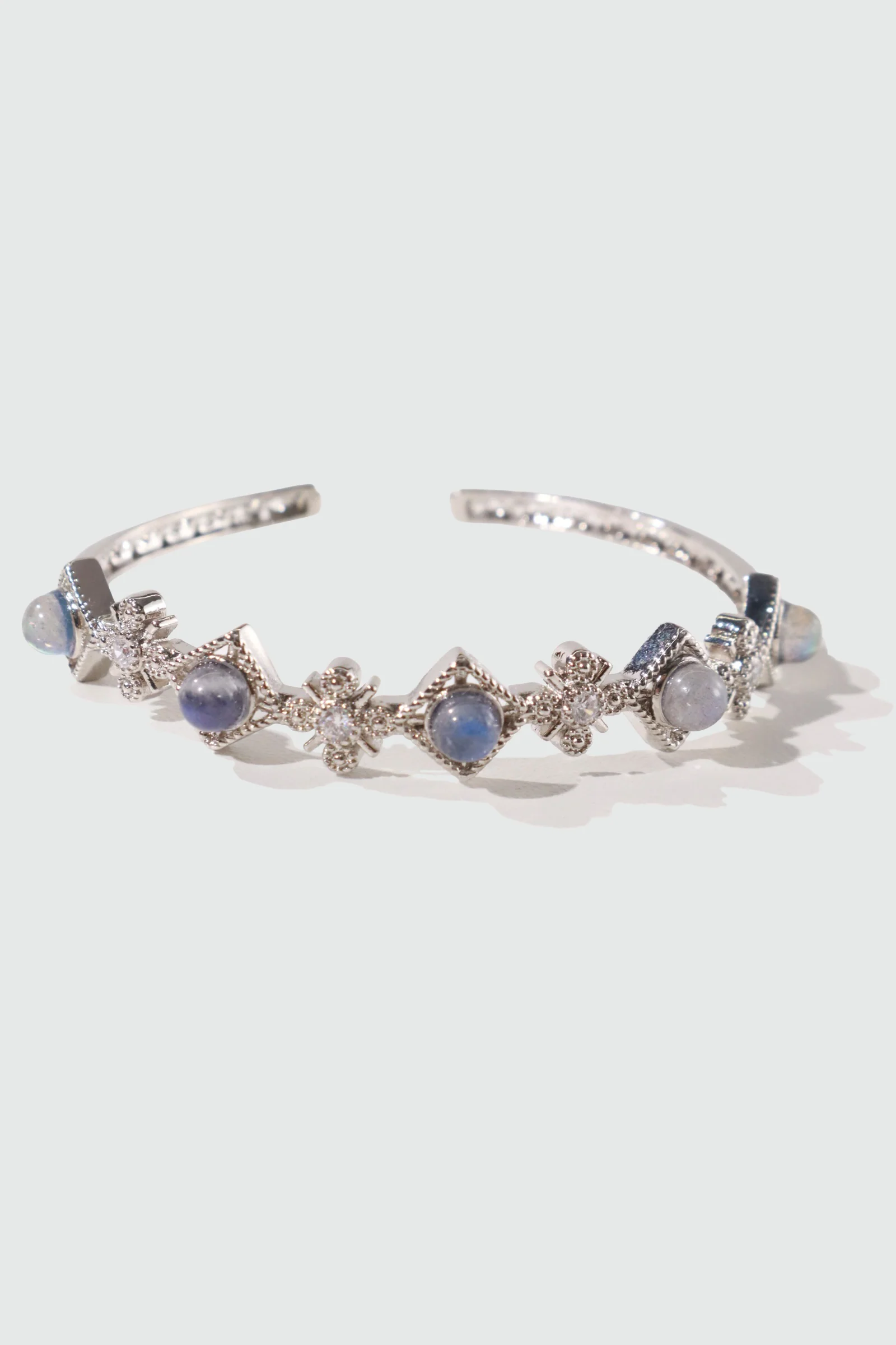 Natural Blue Crystals Bracelet - Image 8